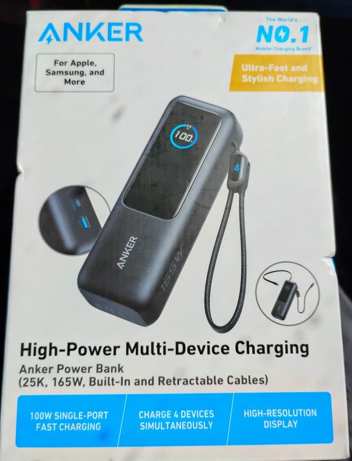 🔥 Brand New Anker 25,000mAh Power Bank