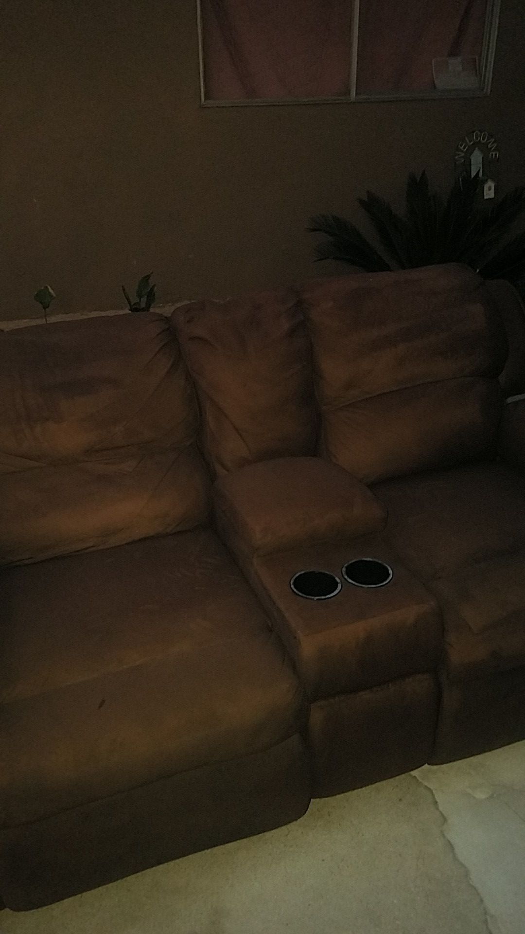 Couch and loveseat recliners