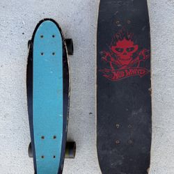 2 Used Skateboards, good condition 