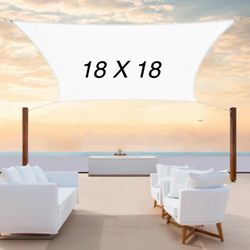 18 X 18 Sunsail Sun Shade Cream