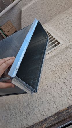6" × 18"  x 79" hard duct  / ducting