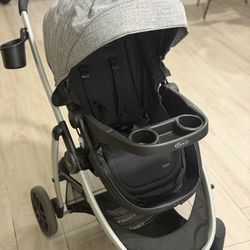Graco Modes nest travel system 3 in 1 Stroller, Bassinet and Car seat combo. Car seat base included