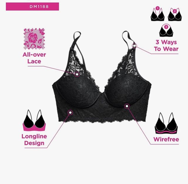 Maidenform Bras X 3