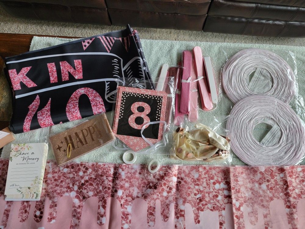 1940 or 85 Year Women's Birthday Party Decorations