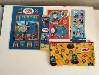 Everything for $1, NEW Thomas & Friends Japanese/UK Stationary + Free Stickers/Pencil Case(used) New Stationery
