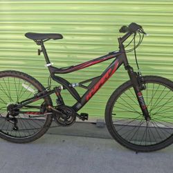 MOUNTAIN BIKE 21 SPEEDS TIRE 26 FULL SUSPENSION TIRE 26 LIKE NEW 