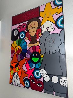 Hype beast canvas painting
