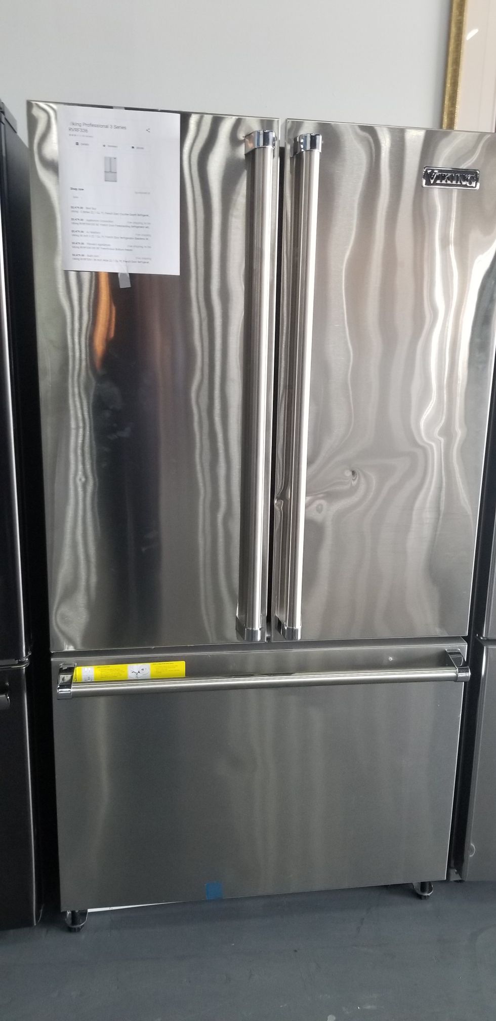 Refrigerator Stainless French Door Viking