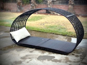 Wicker Outdoor Patio Daybed