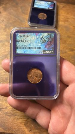 1947-d graded coin Ncg