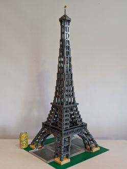 LEGO Sculptures 10181 Eiffel Tower 1:300 Scale – Used Retired Set