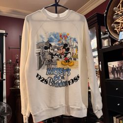 Vintage Mickey 60th Birthday Sweater XL - 1980s 