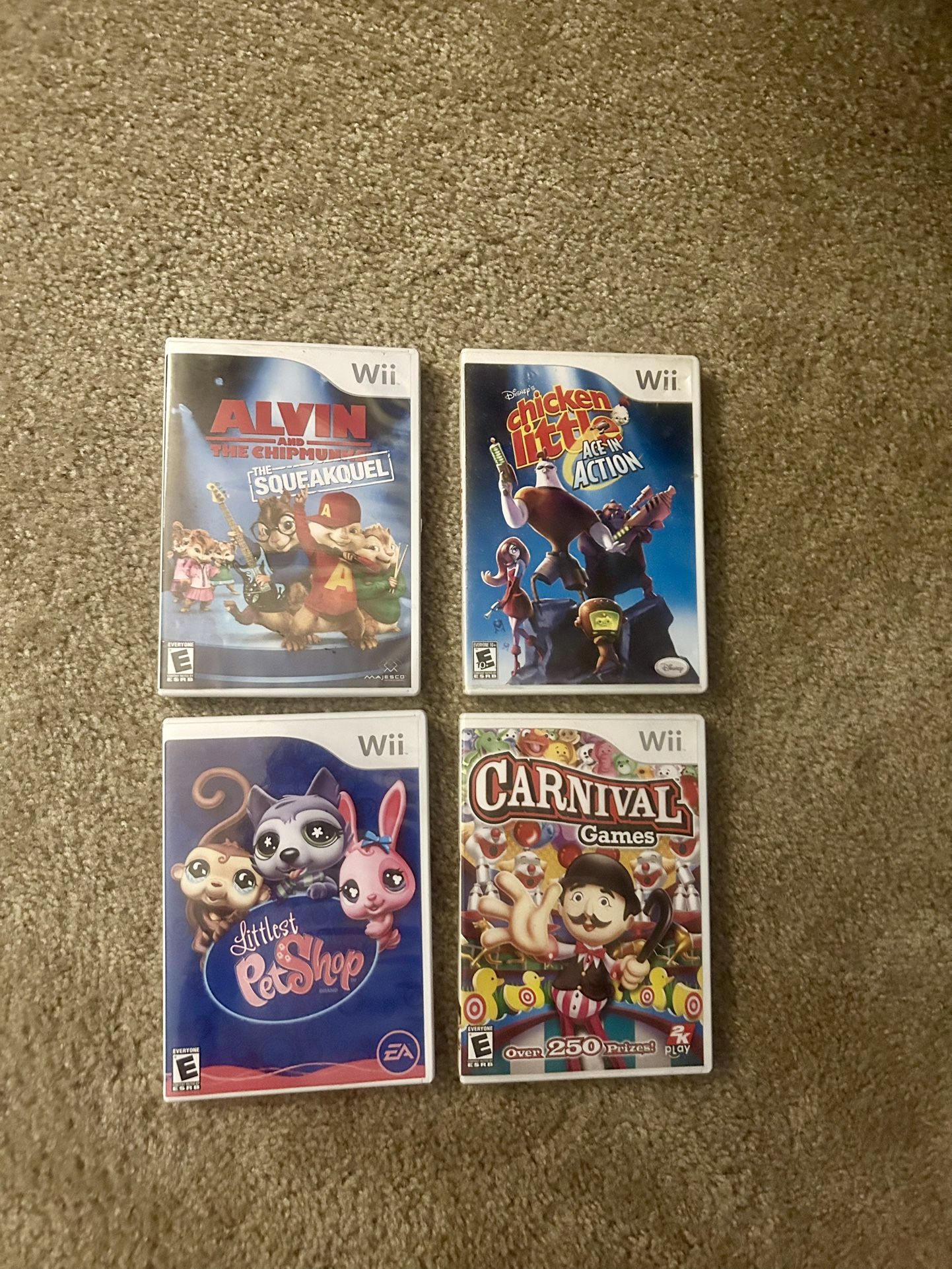 Wii Game Kids Group All Included