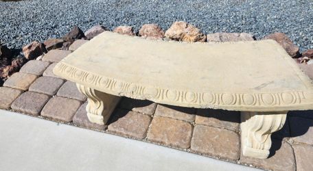 Stone bench