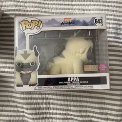 Avatar The Last Airbender Appa Flocked Funko Pop
