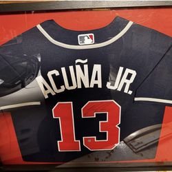 Ronald Acuna Jr Signed Jersey w/ COA