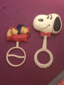 Vintage Snoopy / Woodstock Rattlers