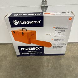 Husqvarna Powerbox 20 Inch Bar Protective Storage Carrying Box Chainsaw Case $65 plus tax at Amazon