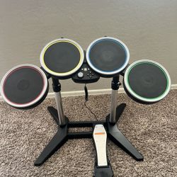 Xbox 360 Wireless Rockband Drums Set