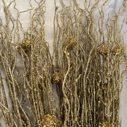 Christmas picks great for Christmas Tree or flower vase 33” tall $5.00 each ) 10 available 