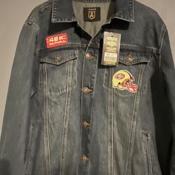 Personalized 49ers Jean Jacket