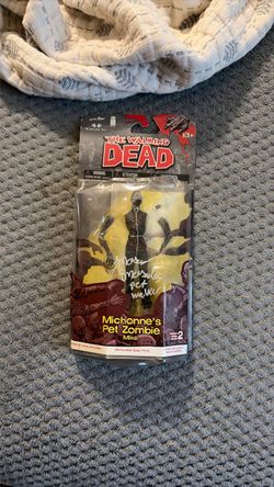 Walking dead toy signed