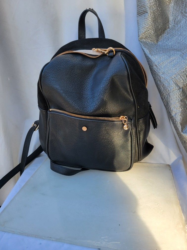Lauren Conrad Black Mini Backpack