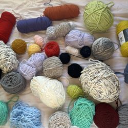 36 Skeins Of Yarn