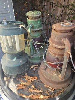 Old lanterns 15 each or deal on all