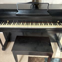 Wurlitzer Upright Acoustic Piano 