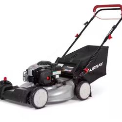Murray 22 in. 140 cc Briggs & Stratton Walk Behind Gas Self-Propelled Lawn Mower with Front Wheel Drive and Bagger@761