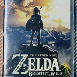 The Legend of Zelda: Breath of the Wild Nintendo Switch Cartridge/Case Clean