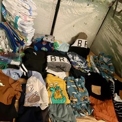 Baby boy clothes size 3-4/44 pieces of clothes,20 swimming diapers,6 regular pull-up diapers size 6