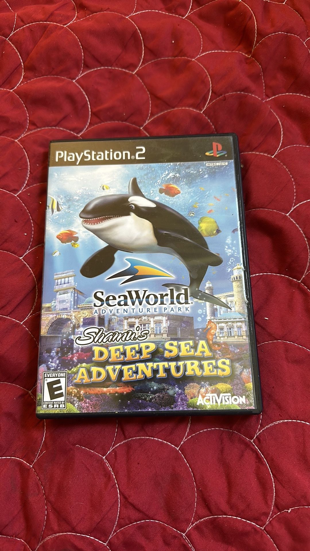 Shamu's Deep Sea Adventures Sony Playstation 2 PS2. Disc & Case. Untested