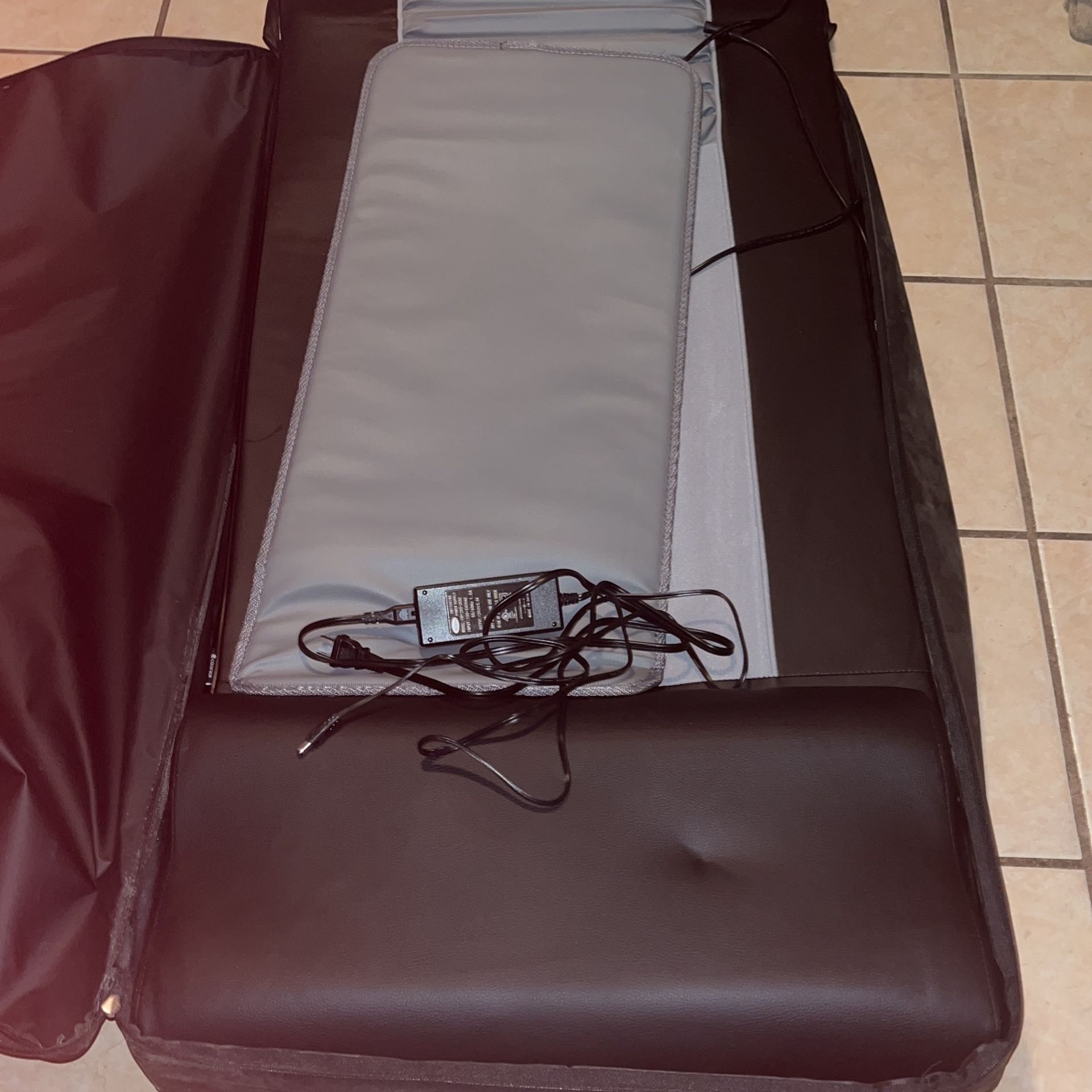 Massage Bed With Bag In Very Good Condition