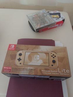 Nintendo Switch Zelda Gold Lite NIB
