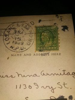 1 Cent Benjamin Franklin Stamps,