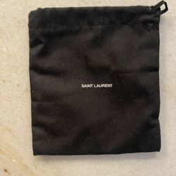 Saint Laurent Black Dust Bag AUTHENTIC