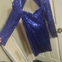 Stunning Blue Dress $15 Or BO
