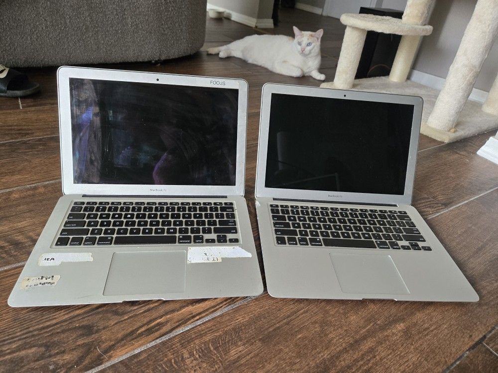 Pair of Apple MacBook Air A1466 13.3 inch Laptop (For Parts) QTY: 2