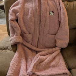 Hello Kitty Sherpa Robe
