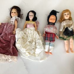 Vintage Virga dolls From the 50s and 60s.Eyes open and close