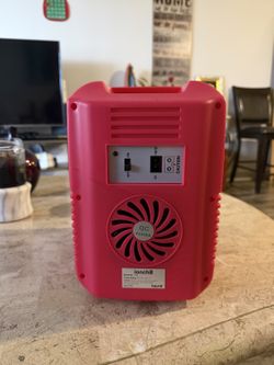 Tzumi IonChill 4L Mini Fridge – Pink – New Without Box