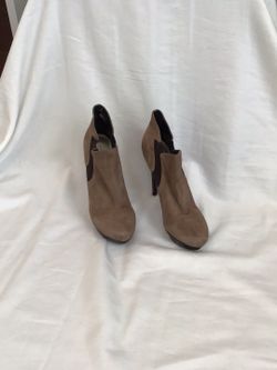 Bakers tan and Brown suede Bootie