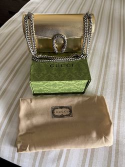 Mini Shoulder Bag – Metallic Gold