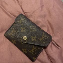 Louis Vuitton Victorine Wallet Brown Monogram 