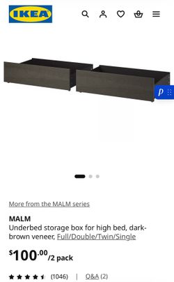 IKEA UNDERBED STORAGE