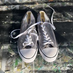 Silver Converse 