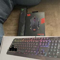 Gaming Keyboard And Mouse