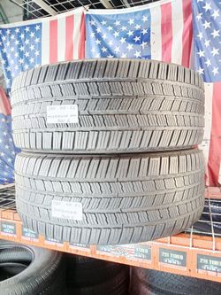 ⭐️ 285/45R22 MICHELIN DEFENDER MS2 ALL SEASON 285 45 22 USED TIRES